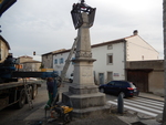 Déplacement un monument aux Morts