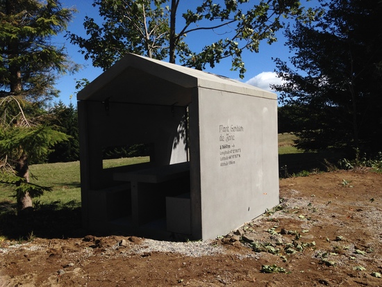 Refuge en béton